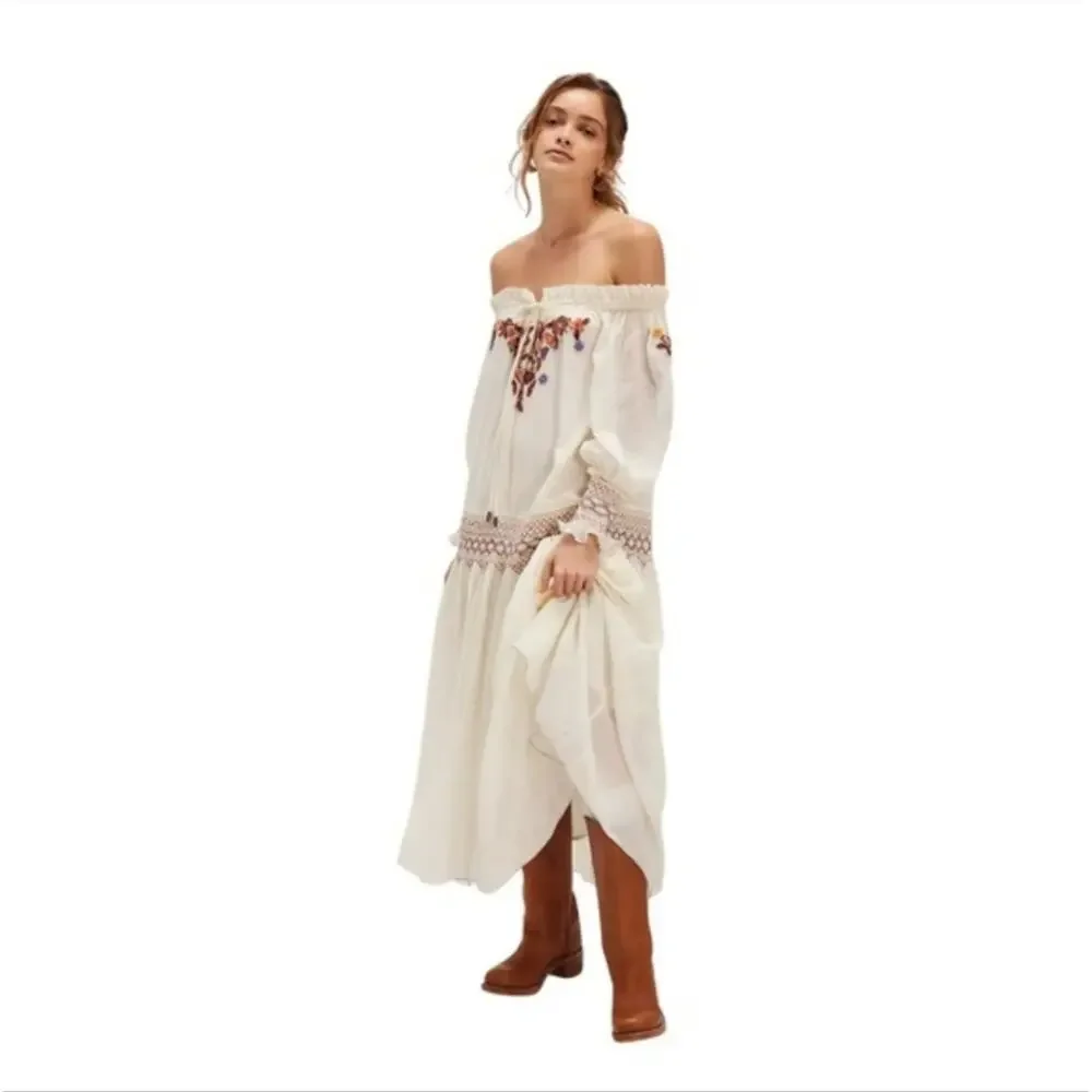 Free People Harvest Dress Sz Xsmall